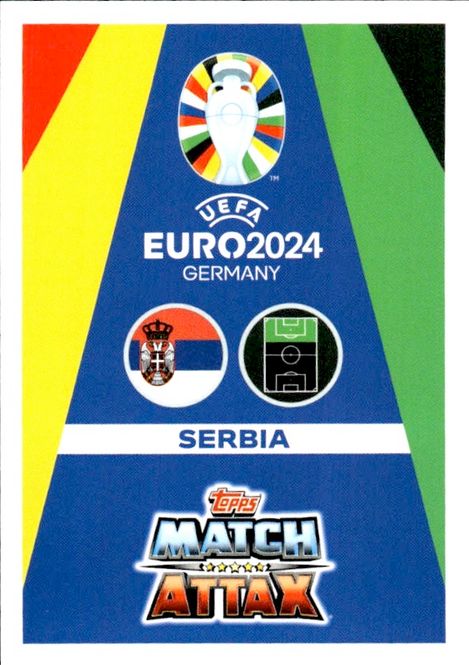 Hovedbilde Topps Match Attax Euro 2024 Dusan Tadic # ...