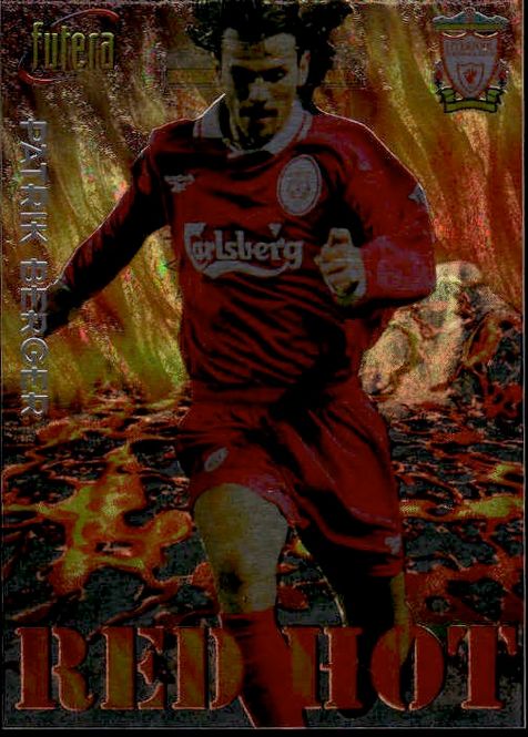 Main Image Patrik Berger LIVERPOOL 98 Red Hot RH8 #0671/8000