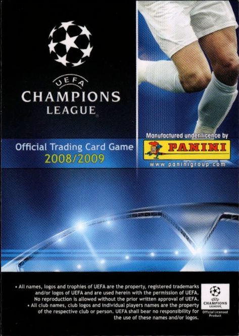 Hovedbilde 2008-09 Panini UEFA Champions League Game JOHN ...
