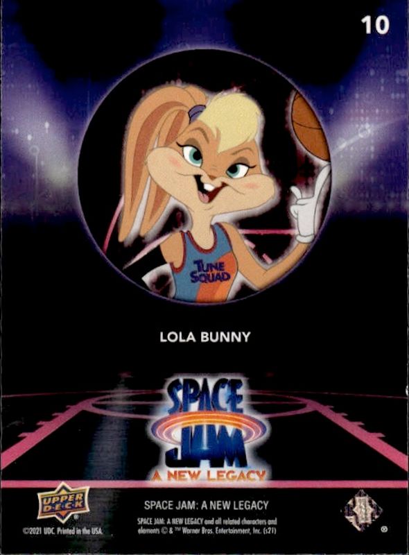 2021 Upper Deck Space Jam Blue Lola Bunny