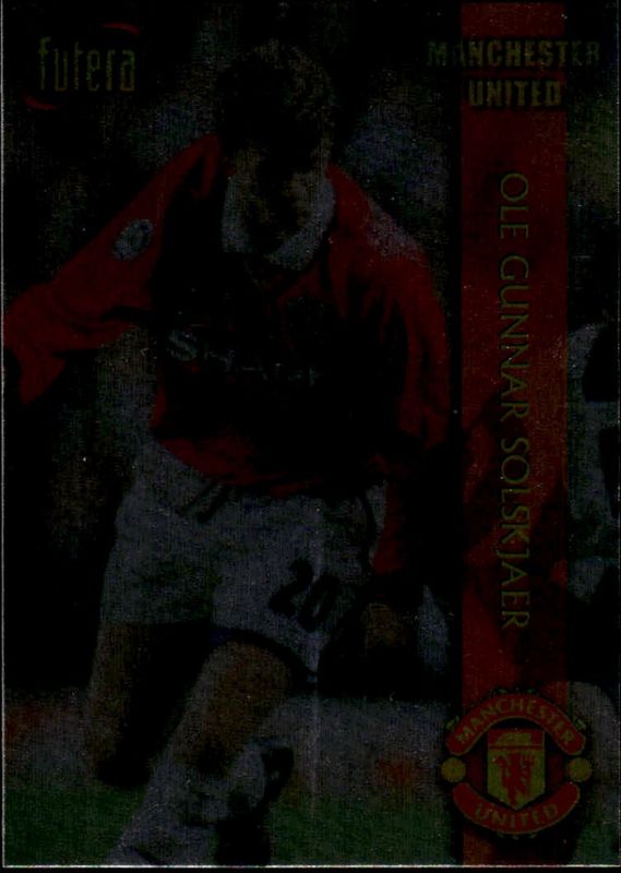OLE GUNNAR SOLSKJÆR FUTERA SILVER FOIL PLAYERS EDITION 1998 #10