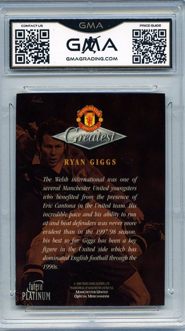 Main Image 1998-99 Futera Platinum Manchester United ...