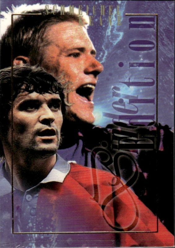 1998 Manchester united Binder card Prototype GOLD frame