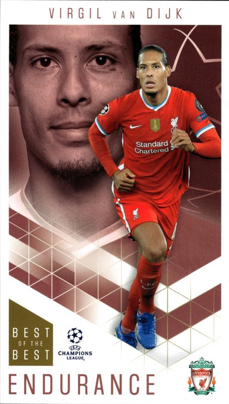 2020 Best of the Supersize UEFA Champions League Endurance Virgil Van Dijk