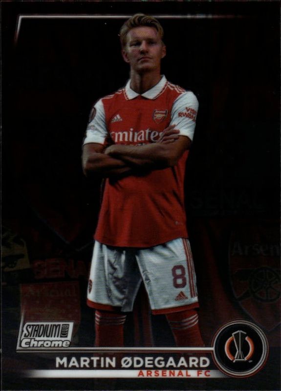 Topps Chrome Stadium Club Football CL 22/23 No. 87 Martin Odegaard-