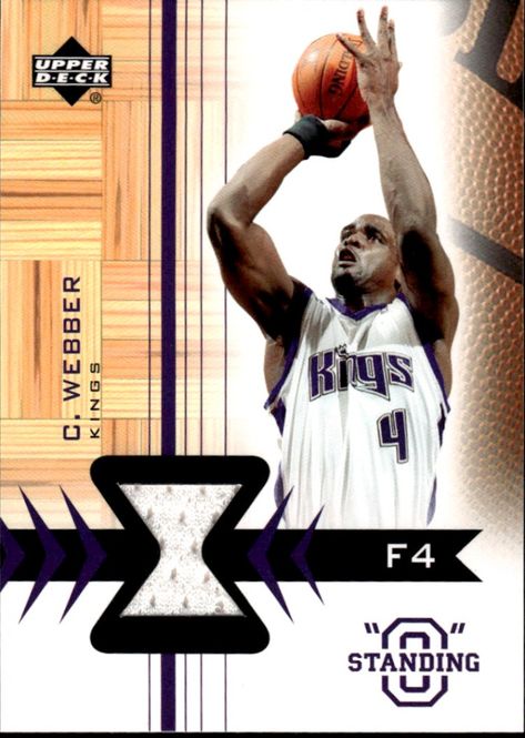 Hovedbilde Chris Webber 2003-04 Upper Deck Standing O #CW-PH ...