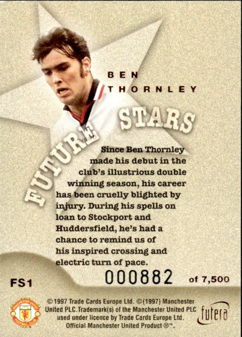 Main Image Ben Thornley Future Stars Bronze #882/7500