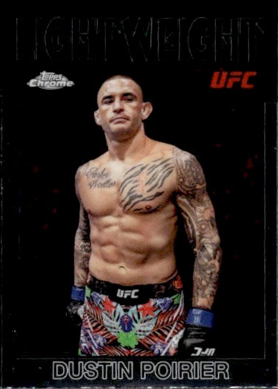 Topps 2026 Chrome UFC 1986 Topps Insert Dustin Poirier Lightweight #86-11