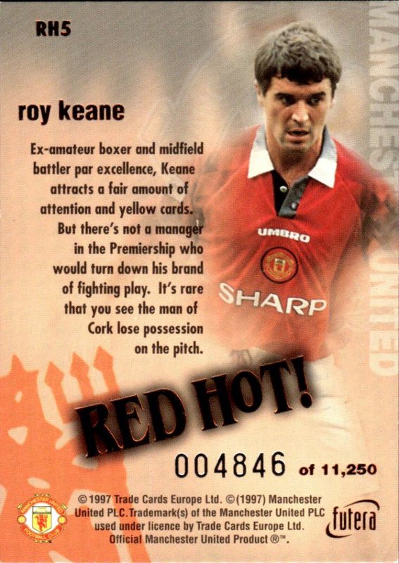 Roy Keane Red Hot 97 Bronze RH5 #4846/11250
