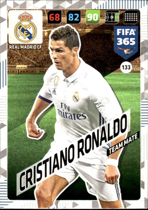 2017-18 Panini Adrenalyn XL Fifa 365 Team Mate Cristiano Ronaldo #133