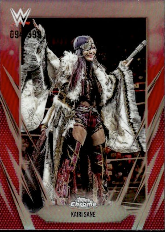 KAIRI SANE Magenta REFRACTO5 /399 2026 Topps Chrome WWE