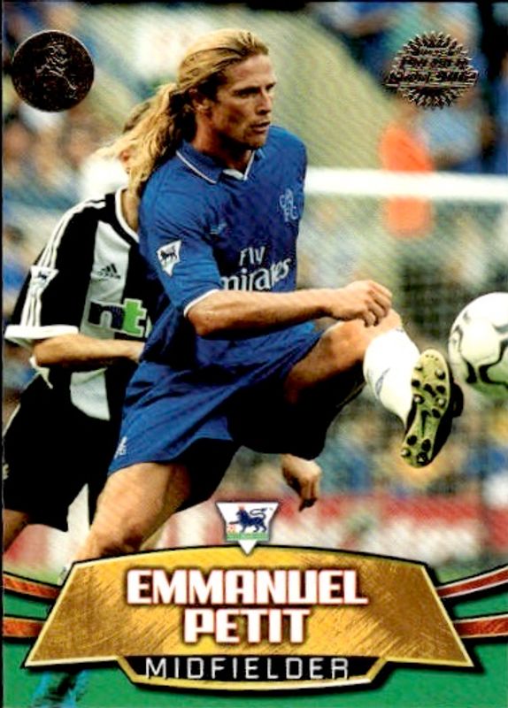 2001-02 Topps Premier Gold 2002 Emmanuel Petit #C3