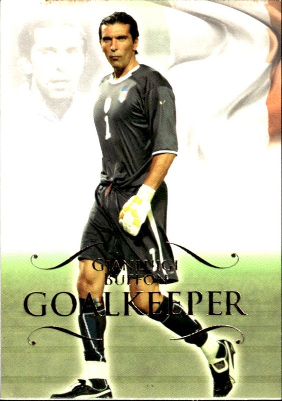 2011 Futera World Football Unique Goalkeeper Gianluigi Buffon #003 