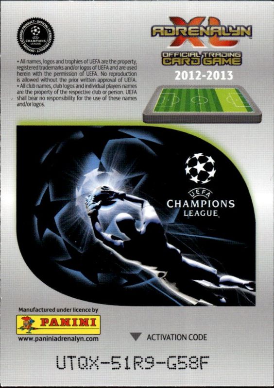 ZLATAN PANINI 2012-13 PARIS STAR PLAYER XL ADRENALYN 