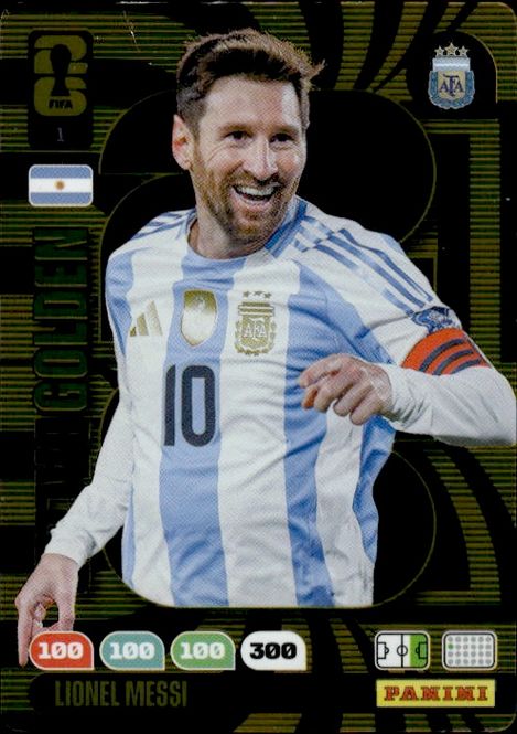 Main Image LIONEL MESSI 2026 Panini Adrenalyn XL World Cup ...