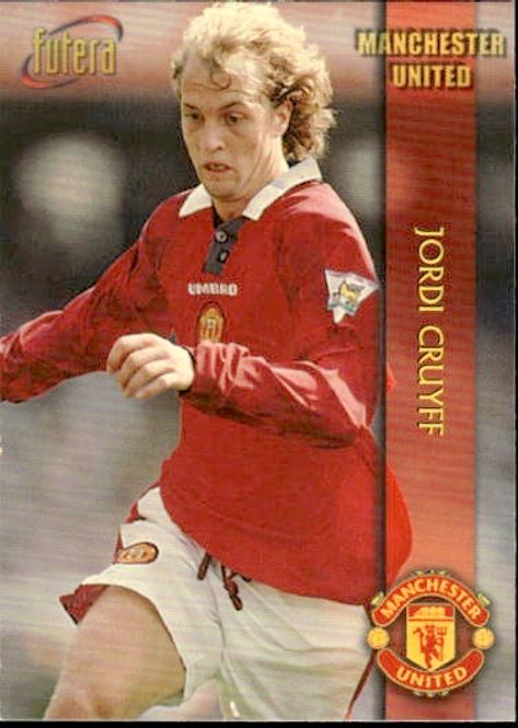 Hovedbilde 1998 Futera Manchester United  Jordi Cruyff #6