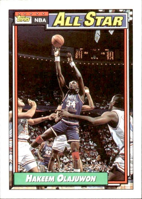 Hovedbilde Hakeem Olajuwon #105 All-Star Houston Rockets ...