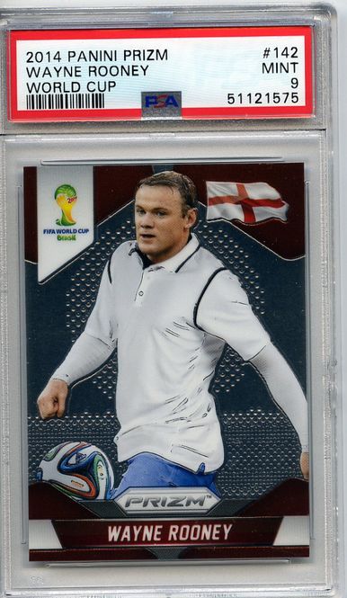 Hovedbilde 2014 Panini Prizm World Cup #142 Wayne Rooney PSA ...