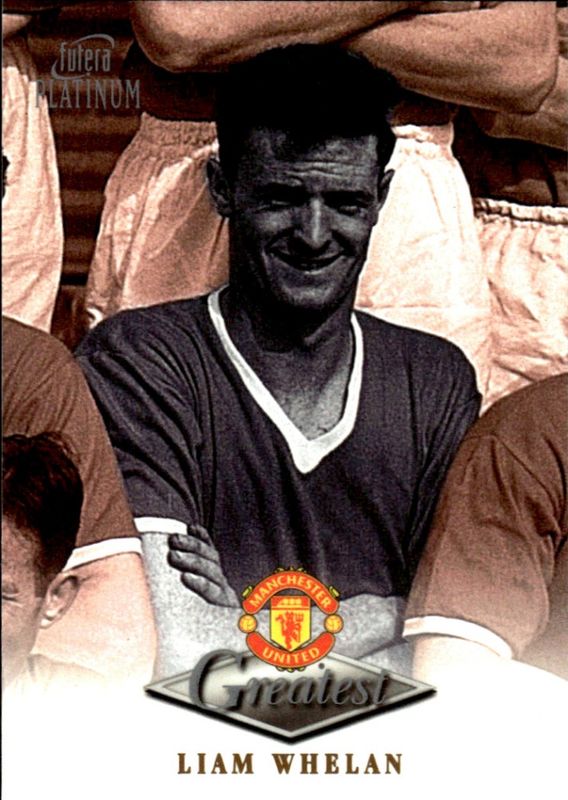 1998-99 Futera Platinum Manchester United Greatest Liam Whelan PROMO
