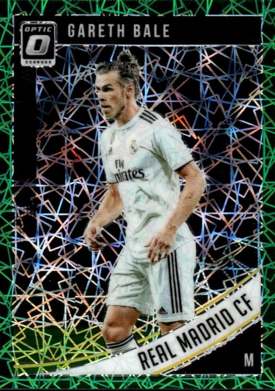 2018-19 Panini Donruss Press Proof Green Gareth Bale #25