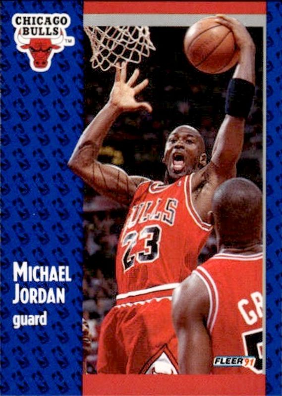 1991-92 FLEER - Michael Jordan Guard #29