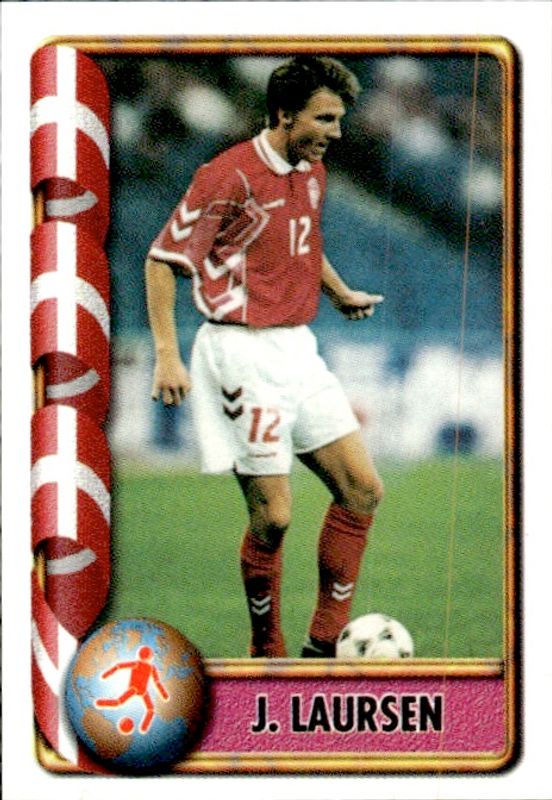 1998 Navarrete France World Cup FIFA Ax Cromo #217 JACOB LAURSEN Denmark Soccer
