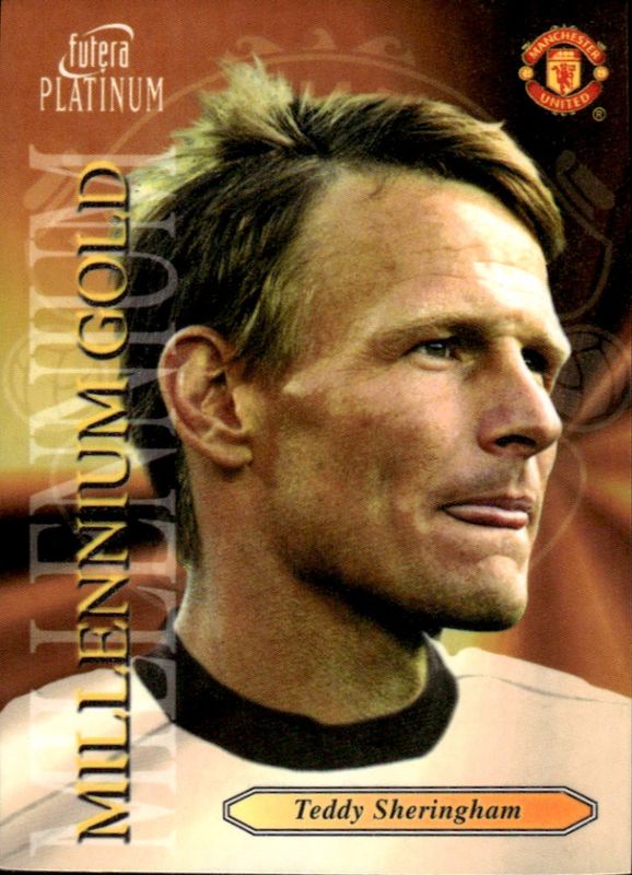 TEDDY SHERINGHAM MILLENIUM GOLD 2000- 22.CARAT GOLD GILDED