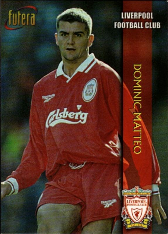 1998 Futera Liverpool Dominic Matteo #2 