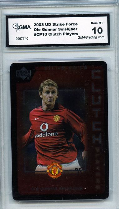 Hovedbilde 2003 Upper Deck CP 10 Manchester United Strike ...