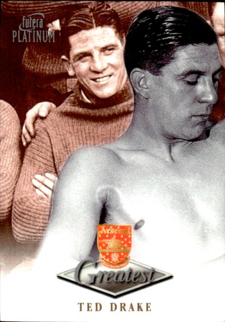 Hovedbilde 1999 Futera Platinum Arsenal Greatest Ted Drake ...