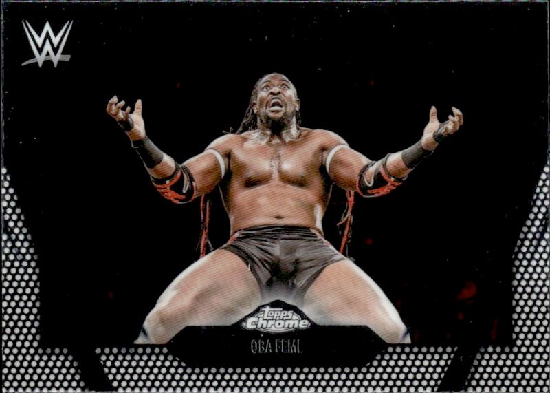 Oba Femi 2026 Topps Chrome WWE #120 Base