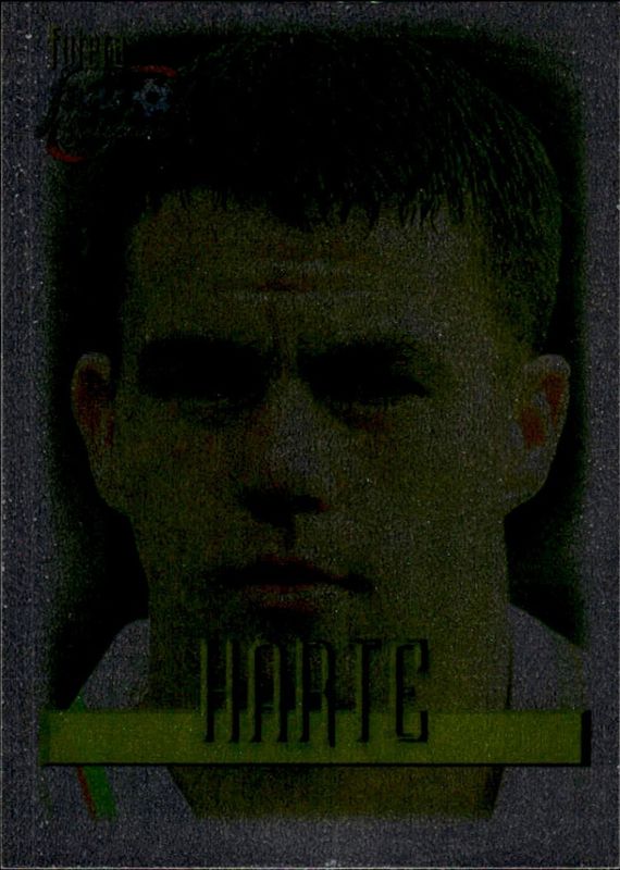 1999 Futera Fans Selection Leeds United Champions Ian Harte #86 PLAYERS EDITION