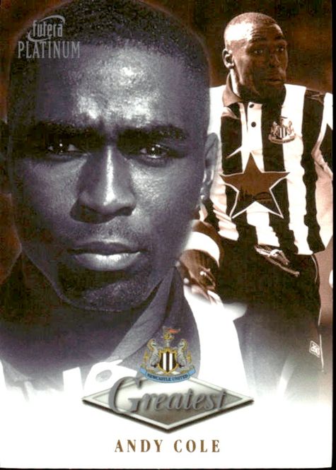 Main Image 1999 Futera Platinum Newcastle United Greatest ...